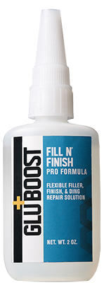 Fill n' Finish | Pore Filler + Finisher – Flexible Non Creeping Water Clear Wood Finish Formula With Zero to Minimal Witness Lines